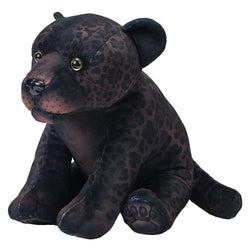 Black Jaguar Stuffed Animal - 12
