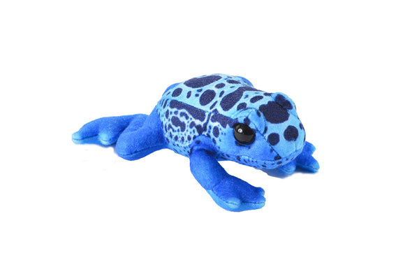 Blue frog stuffed animal on sale