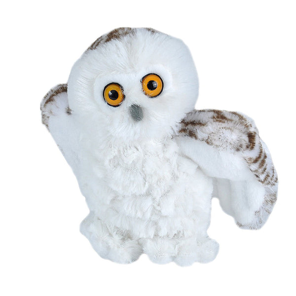 Snowy Owl Stuffed Animal 8 Wild