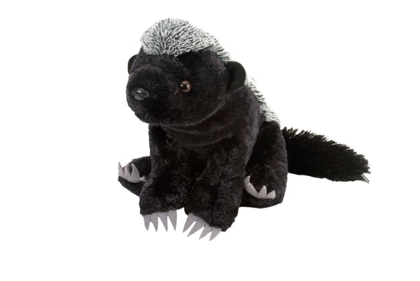 Wild Republic Plush Honey Badger Black Gray 12 Stuffed Animal Toy Doll  Soft