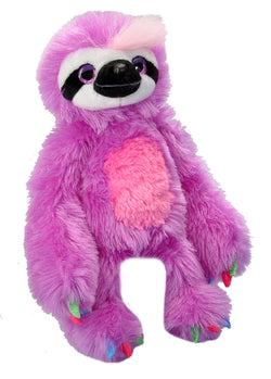 Colorful Sloth Stuffed Animal - 12