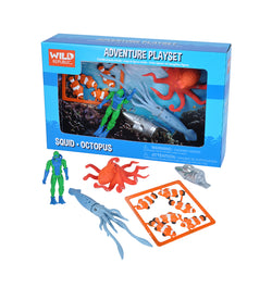 Junior Adventure Playset - Squid and Octopus