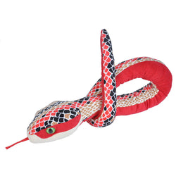 Red Scales Snake Stuffed Animal - 54