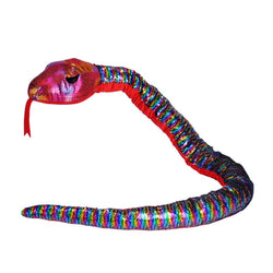 Rainbow Sequin Snake Stuffed Animal - 54
