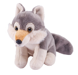 Pocketkins Eco Wolf Stuffed Animal - 5
