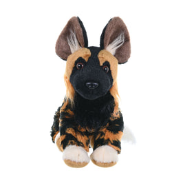 African Painted Dog Stuffed Animal - 8"