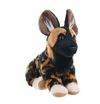 African Painted Dog Stuffed Animal - 8"