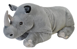 Wild Republic Jumbo Rhino Stuffed Animal - 30