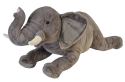 Wild Republic Jumbo African Elephant Stuffed Animal - 30