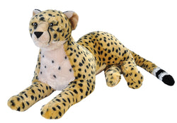 Wild Republic Jumbo Cheetah Stuffed Animal - 30