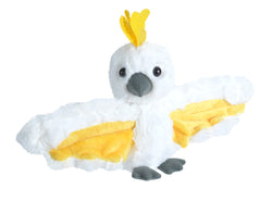 Huggers Sulphur Crested Cockatoo Stuffed Animal - 8