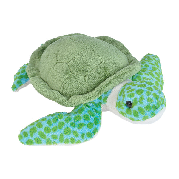 Wild Republic Sea Critters Green Sea Turtle Stuffed Animal, 11