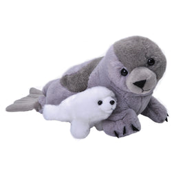 Baby Harp Seal Stuffed Animal - 12