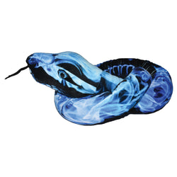 Blue Flames Snake Stuffed Animal - 54