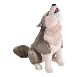 Howling Wolf Stuffed Animal - 12