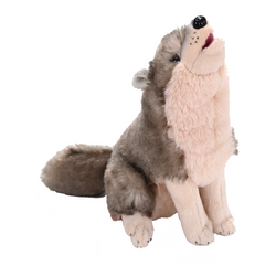 Howling Wolf Stuffed Animal - 6