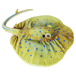 Blue Spotted Ray Stuffed Animal - 20