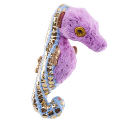 Purple Seahorse Stuffed Animal - 6