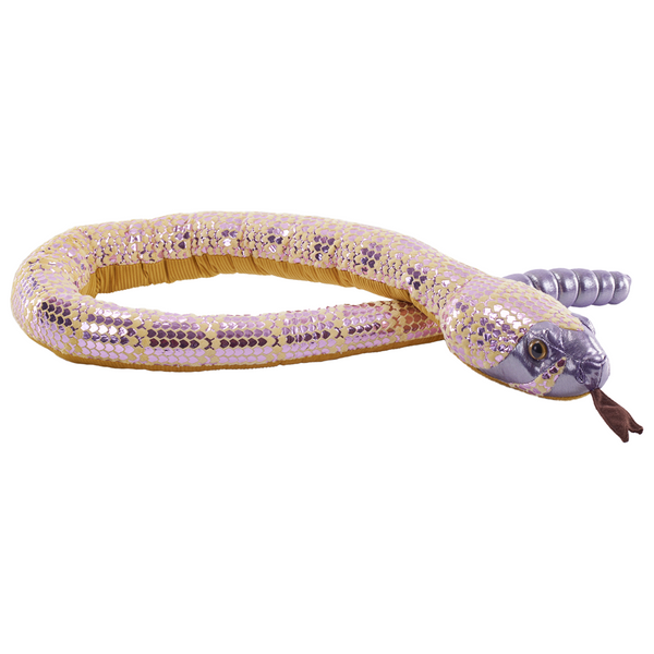 Wild Republic Foilkins Snake Rattlesnake Stuffed Animal, 54