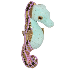 Green Seahorse Stuffed Animal - 12