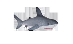 Naturekins Great White Shark Stuffed Animal - 12