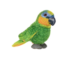 Rainforest Birds Orange Winged Parrot Stuffed Animal - 4.5