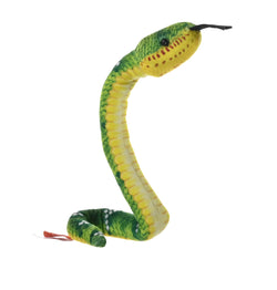 Coilkins Emerald Tree Boa Stuffed Animal - 12