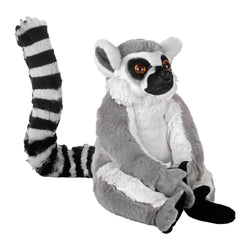 Bendable Ring Tailed Lemur Stuffed Animal - 12