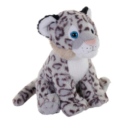 Earthkins Mini Snow Leopard Stuffed Animal - 8