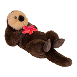 Earthkins Mini Sea otter Stuffed Animal - 8