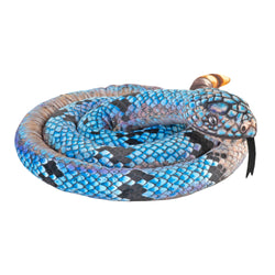 Living Earth Snakes Blue Rock Rattlesnake Stuffed Animal - 60