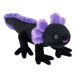 Cuddlekins Mini Black Axolotl Stuffed Animal - 8