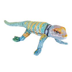 Coilkins Collard Lizard Stuffed Animal - 12