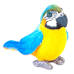 Rainforest Birds Spixs Macaw Stuffed Animal - 4.5