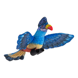 Rainforest Birds Great Blue Turaco Stuffed Animal - 4.5