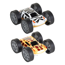 Flip Cars Zebra/Giraffe Action Toy - 3.5