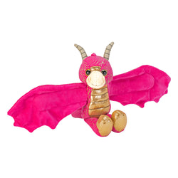 Huggers Glow In The Dark Dragon Stuffed Animal - 8