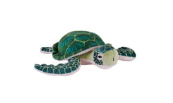 Cuddlekins Eco Green Sea Turtle Stuffed Animal - 8