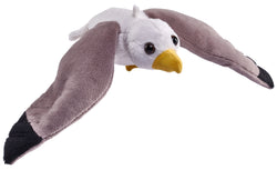 Pocketkins Eco Sea Gull Stuffed Animal - 5
