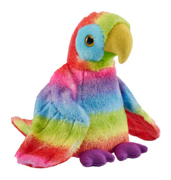 Rainbow Pocketkins Eco Macaw Stuffed Animal - 5