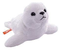 Pocketkins Eco Harp Seal Stuffed Animal - 5