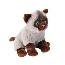 Pocketkins Eco Siamese Stuffed Animal - 5