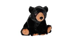 Cuddlekins Eco Black Bear Stuffed Animal - 12