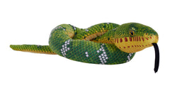 Snakesss Eco Emerald Tree Boa Stuffed Animal - 54