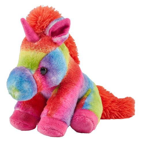 Wild Republic Rainbow Pocketkins Eco Unicorn Stuffed Animal 5 Wild Republic