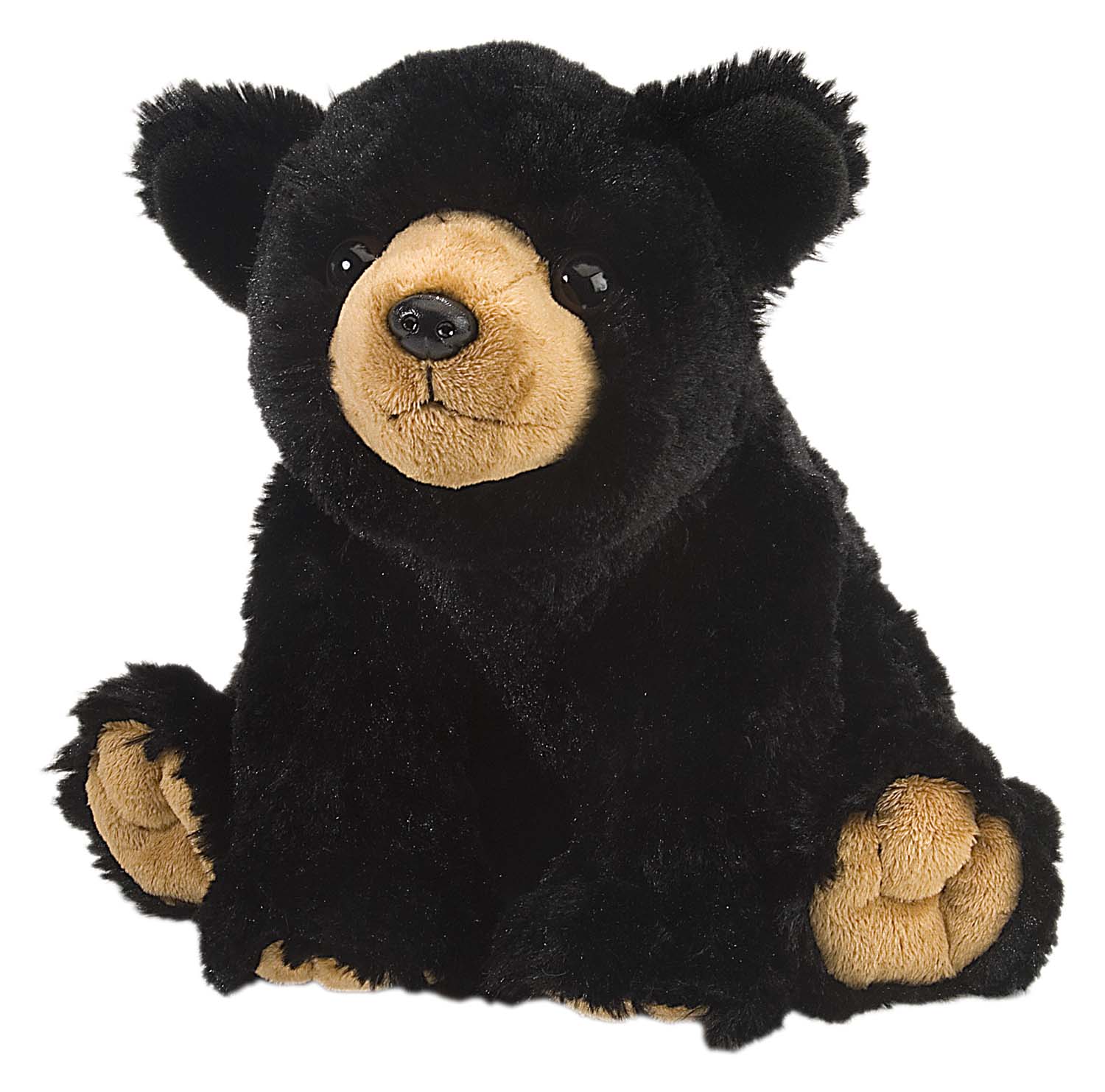 Wild Republic Cuddlekins Black Bear Stuffed Animal, 12