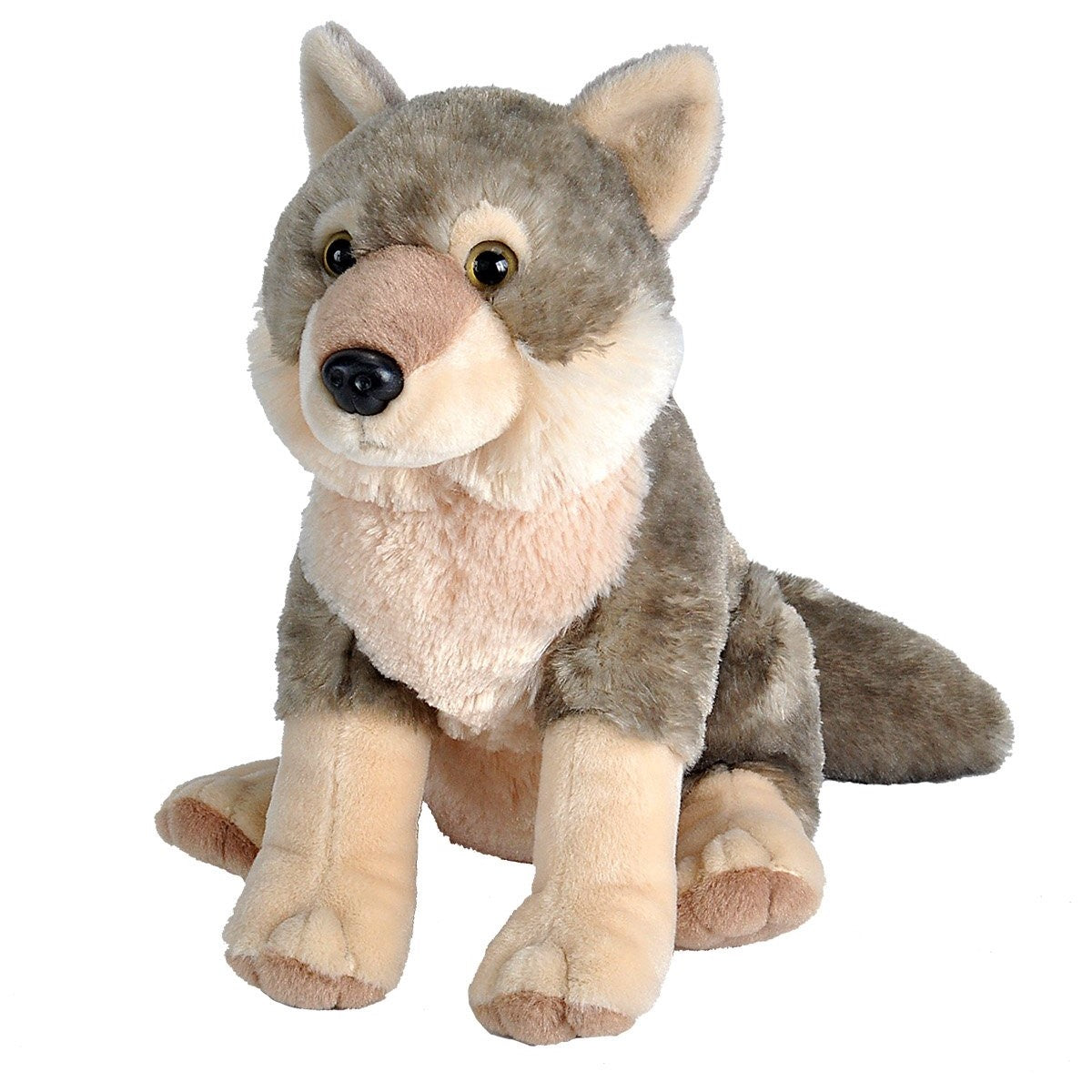 Wild Republic Cuddlekins Wolf Stuffed Animal, 12