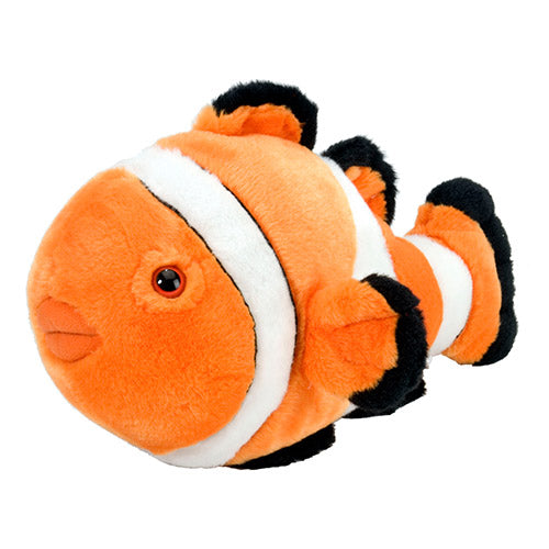 Wild Republic Cuddlekins Clownfish Stuffed Animal, 12