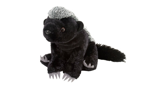 FRANKIEZHOU Honey Badger Stuffed Animal-Black 15.75,Realistic Badger Plush  Toy, Honey Badger Stuffed Toy,Soft and Durable, Toy for Boy,Girl