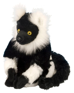 Black & White Lemur Stuffed Animal - 8